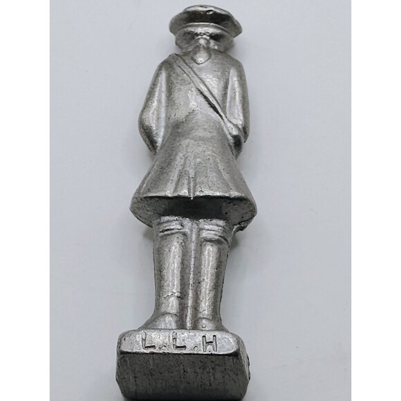 Lot Of 6) 5 Aluminum WWI Soldiers + 1976 Minute Man Revolitionary Bicentennial - Picture 10 of 16